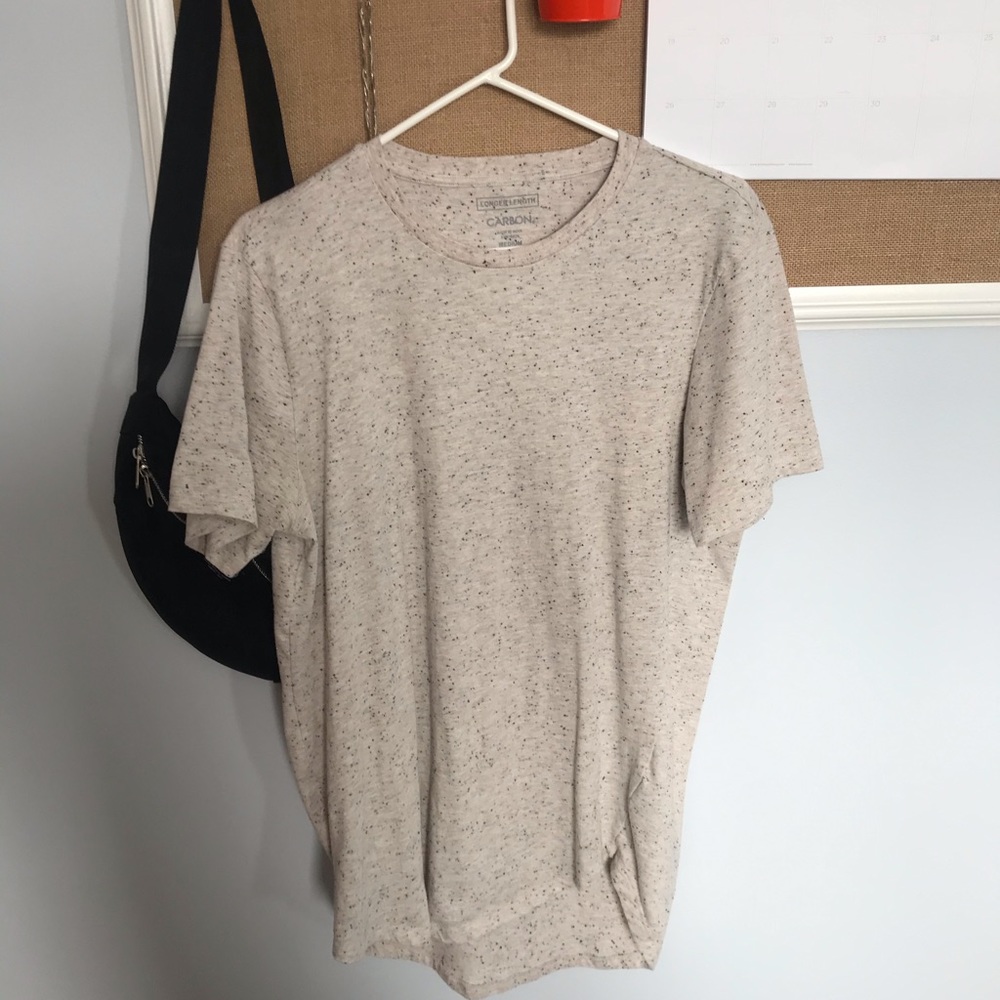 Rue21 Cream Long Length T-Shirt